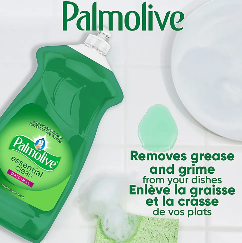 Palmolive® Dishwashing Liquid, Fresh Scent, 28 oz Bottle, 9/Carton