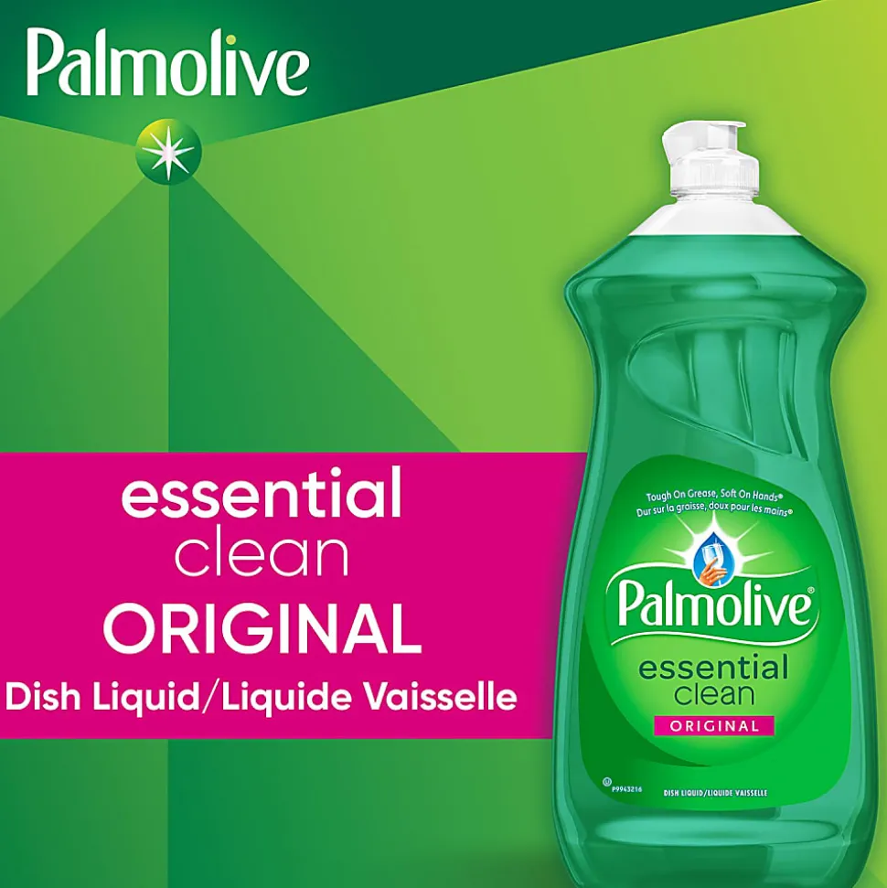 Palmolive® Dishwashing Liquid, Fresh Scent, 28 oz Bottle, 9/Carton