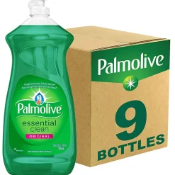 Palmolive® Dishwashing Liquid, Fresh Scent, 28 oz Bottle, 9/Carton
