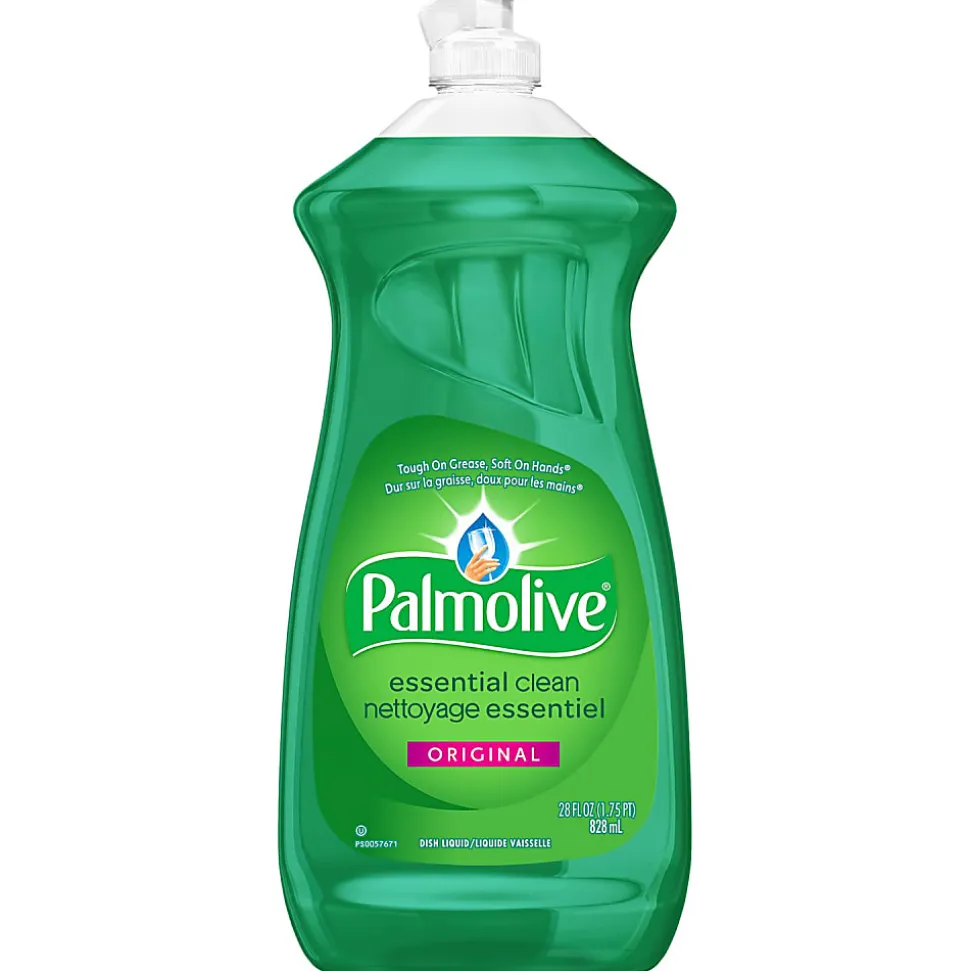 Palmolive® Dishwashing Liquid, Fresh Scent, 28 oz Bottle, 9/Carton