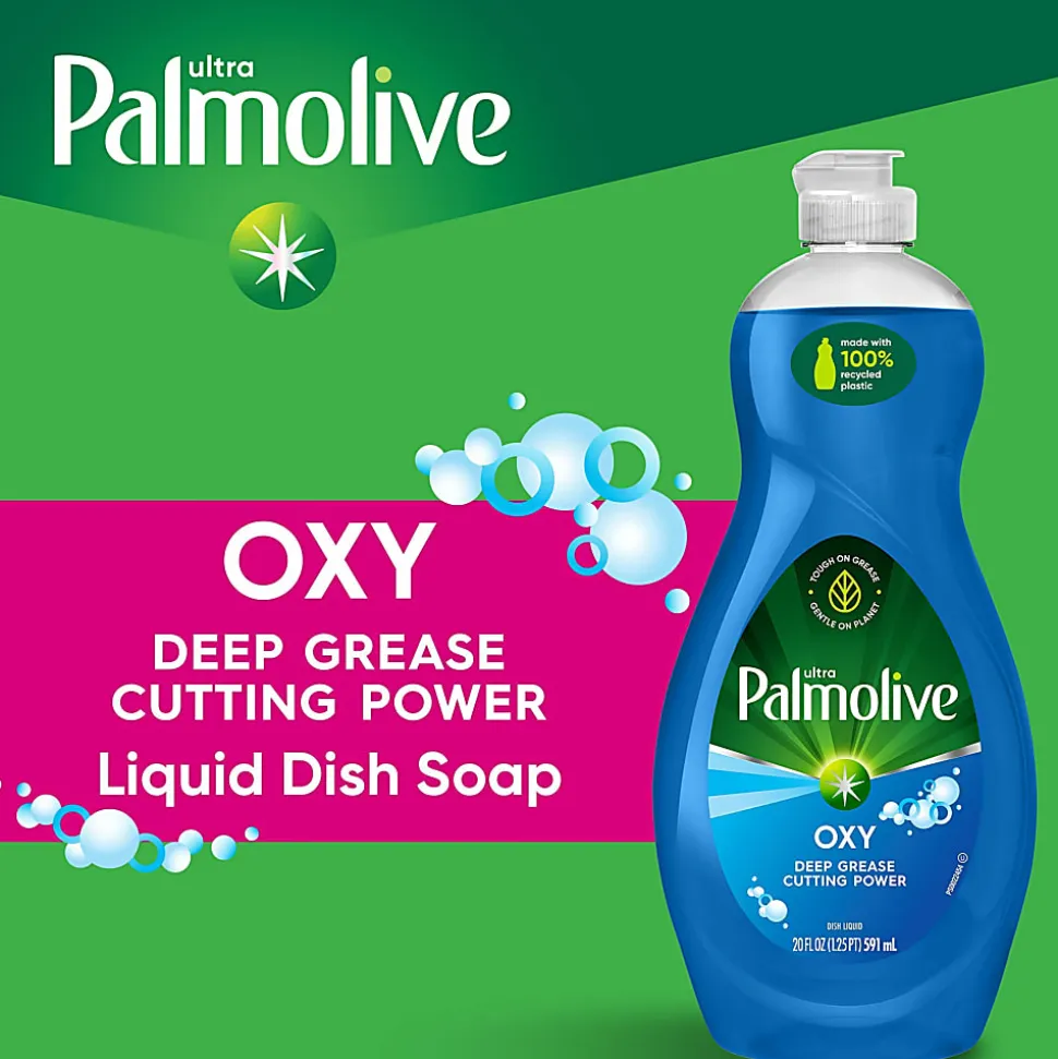 Palmolive Ultra Oxy Degreaser Concentrate Dish Soap, 20 Oz