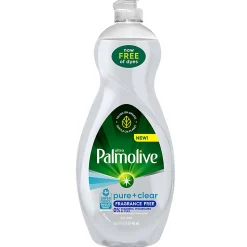 Palmolive Ultra Pure + Clear Liquid Dish Soap, Fragrance Free, 32.5 Oz