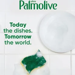 Palmolive Ultra Pure + Clear Liquid Dish Soap, Fragrance Free, 32.5 Oz, Carton Of 9 Bottles