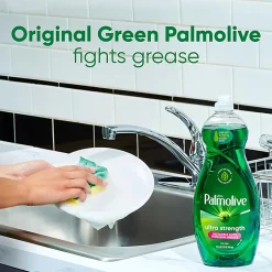 Palmolive® Ultra Strength™ Liquid Dishwashing Soap, 20 Oz Bottle, Case Of 9