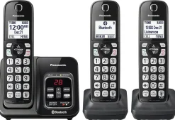Panasonic® KX-TGD563M DECT 6.0 PLUS Expandable Digital Cordless Phone System