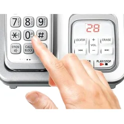 Panasonic® KX-TGD532W DECT 6.0 PLUS Expandable Digital Cordless Phone System