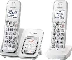 Panasonic® KX-TGD532W DECT 6.0 PLUS Expandable Digital Cordless Phone System
