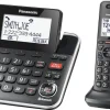 Panasonic® LinktoCell Dect 6.0 Expandable Corded/Cordless Phone With Digital Answering System And Smart Call Blocker, KX-TGF882B