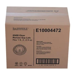 Paper Cup Lids, 2 Oz, 20 Per Pack, Carton Of 125 Packs