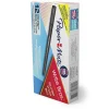 Paper Mate® Ballpoint Stick Pens, Medium Point, 1.0 mm, Black Barrel, Black Ink, Pack Of 12