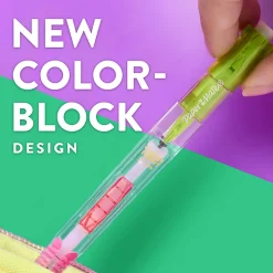 Paper Mate Clearpoint Mechanical Pencil, Break-Resistant, Color Block Edition, HB #2 Lead (0.7mm), 6 Count