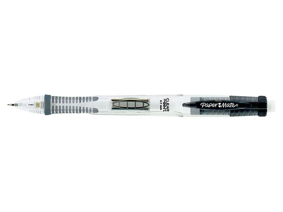 Paper Mate® Clearpoint® Mechanical Pencils, 0.7 mm, Assorted Barrel Colors, Pack Of 10 Pencils