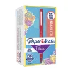 Paper Mate® Flair Porous-Point Stick Pens, Medium Point, 0.7 mm, Red Barrel, Red Ink, Pack Of 36