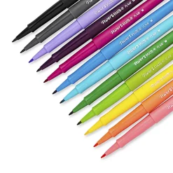 Paper Mate® Flair® Tropical Vacation Felt Tip Pens, Medium Point, 0.7 mm, Assorted Colors, Pack Of 12