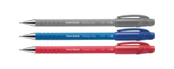 Paper Mate® FlexGrip Ultra™ Ballpoint Pens, Medium Point, 1.0 mm, 42% Recycled, Blue Barrel, Blue Ink, Pack Of 12