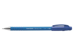 Paper Mate® FlexGrip Ultra™ Ballpoint Pens, Medium Point, 1.0 mm, 42% Recycled, Blue Barrel, Blue Ink, Pack Of 12