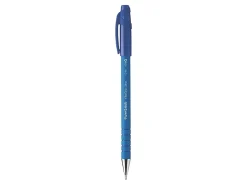 Paper Mate® FlexGrip Ultra™ Ballpoint Pens, Medium Point, 1.0 mm, 42% Recycled, Blue Barrel, Blue Ink, Pack Of 12
