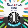Paper Mate Inkjoy Bright Gel Pens, 0.7mm, Medium Point, Assorted 3 Pack