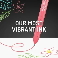 Paper Mate InkJoy Bright Pens, Gel Pens, Medium Point (0.7mm), Retractable, Assorted Brighter Colors, 10 Count