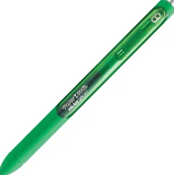 Paper MateĀ® InkJoyĀ® Gel Pen, Medium Point, 0.7 mm, Dark Green Barrel, Dark Green Ink