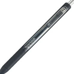 Paper MateĀ® InkJoyĀ® Gel Pen, Medium Point, 0.7 mm, Black Barrel, Black Ink