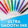 Paper Mate® InkJoy™ 300 RT Retractable Pens, Medium Point, 1.0 mm, Clear Barrels, Assorted Ink Colors, Pack Of 8