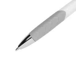 Paper Mate® InkJoy™ 700RT Retractable Ballpoint Pens, Medium Point, 1.0 mm, White Barrels, Black Ink, Pack Of 12