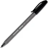 Paper Mate® InkJoy 100 Stick Pens, Medium Point, 1.0 mm, Translucent Black Barrels, Black Ink, Pack Of 12 Pens