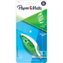 Paper Mate® Liquid Paper® DryLine® Grip Correction Tape, 1/5" x 334 4/5", White