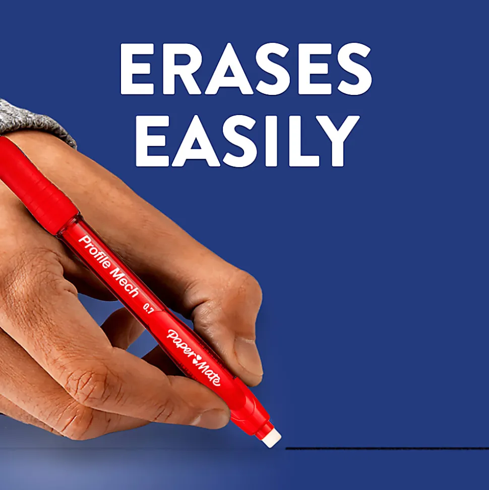 Paper Mate® Mechanical Pencils, Medium Point, 0.7 mm, Assorted Colors, Pack Of 8 Pencils