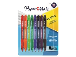 Paper Mate® Mechanical Pencils, Medium Point, 0.7 mm, Assorted Colors, Pack Of 8 Pencils