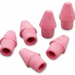 Paper Mate® Pencil Cap Erasers, Pink, Pack Of 144