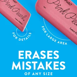Paper Mate® Pink Pearl® Erasers, Large, Box Of 12
