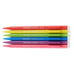 Paper Mate® Sharpwriter Mechanical Pencils, #2 Lead, 0.7 mm, Assorted Barrel Colors, Pack Of 6