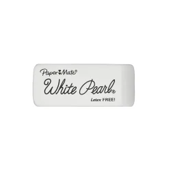 Paper Mate® White Pearl® Latex-Free Erasers, Pack Of 3