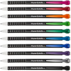 Paper Mate® Write Bros. Classic Mechanical Pencils, #2 Lead, 0.7 mm, Black, Pack Of 12 Pencils