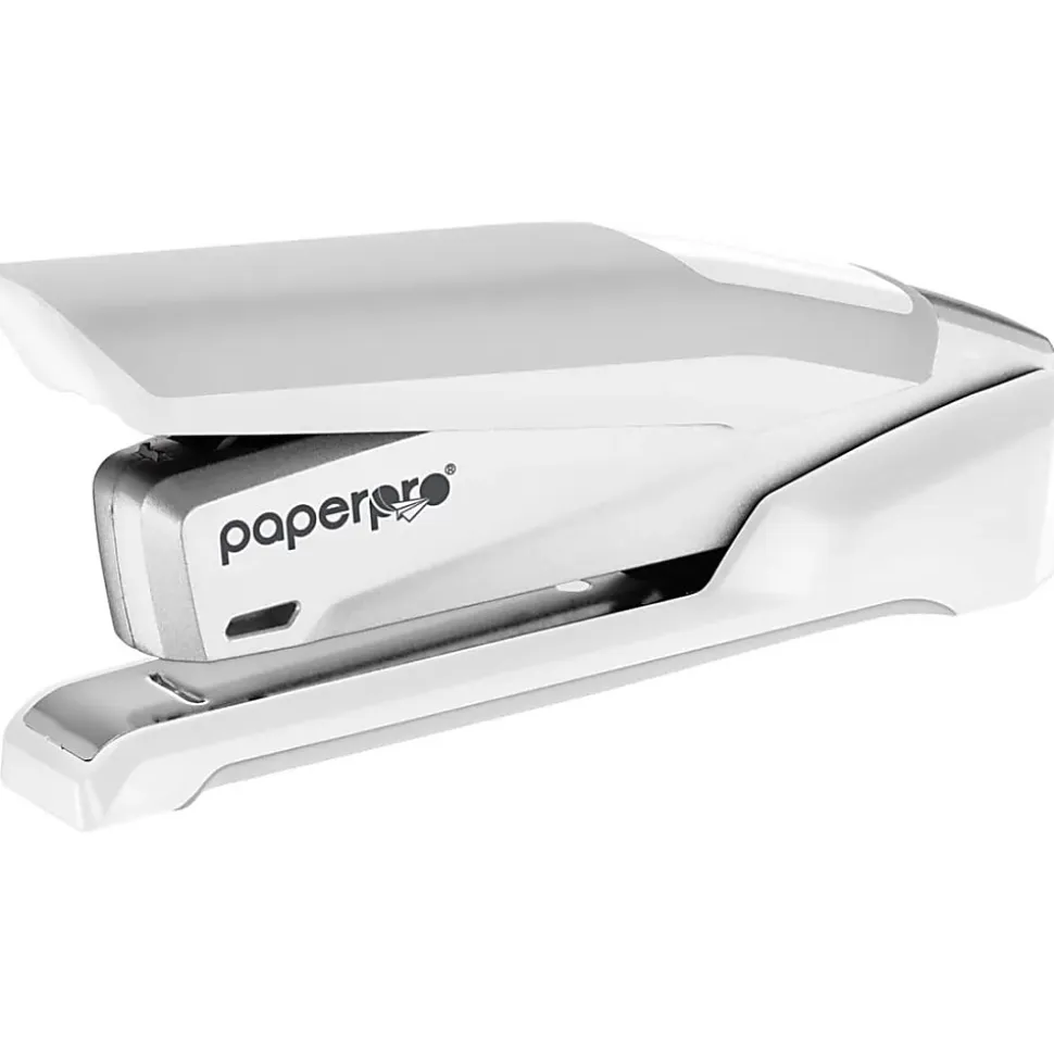 PaperPro™ inPOWER™ 20 Desktop Stapler, Black/Gray