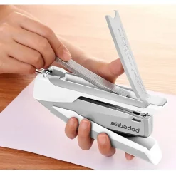 PaperPro™ inPOWER™ 20 Desktop Stapler, Black/Gray