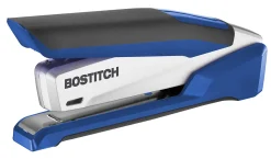 PaperPro InPower⢠Premium Desktop Stapler With Antimicrobial Protection, 28-Sheet Capacity, Blue