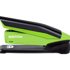 PaperPro InPower™ Spring-Powered Desktop Stapler With Antimicrobial Protection, 20-Sheet Capacity, Green