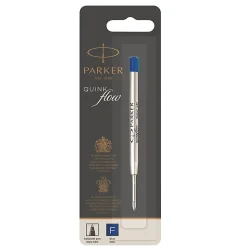 Parker® Ballpoint Pen Refill, Fine Point, 0.7 mm, Blue