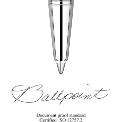 Parker® Ballpoint Pen Refill, Fine Point, 0.7 mm, Black