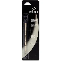 Parker® Ballpoint Pen Refill, Medium Point, 1.0 mm, Black