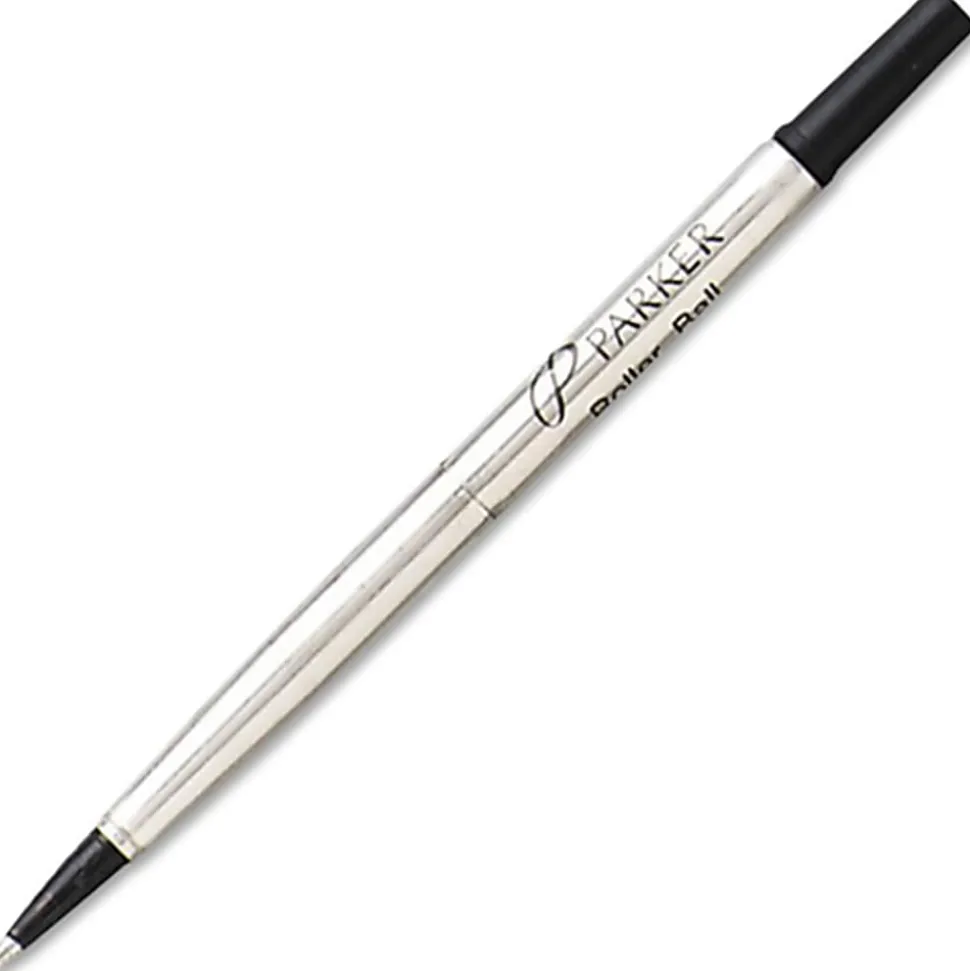 Parker® Ballpoint Pen Refill, Medium Point, 1.0 mm, Black