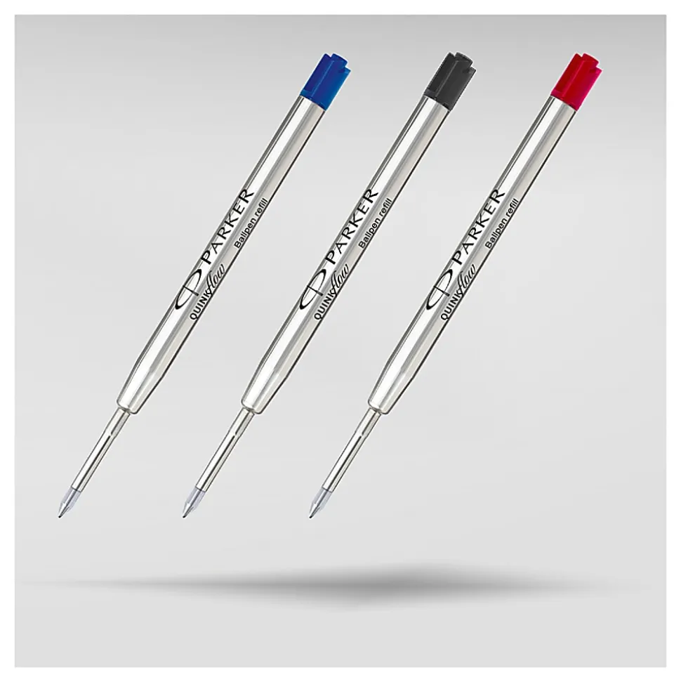 Parker® Ballpoint Pen Refill, Medium Point, 1.0 mm, Blue