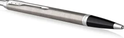 Parker® IM Ballpoint Pen, Medium Point, 0.7 mm, Silver Barrel, Blue Ink