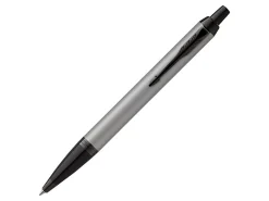 Parker® IM Ballpoint Pen, Medium Point, 0.7 mm, Matte Gray/Black Barrel, Blue Ink