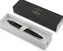 Parker® IM Ballpoint Pen, Medium Point, 0.7 mm, Matte Black Barrel, Blue Ink
