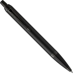 Parker® IM Ballpoint Pen, Medium Point, 0.7 mm, Matte Black Barrel, Blue Ink