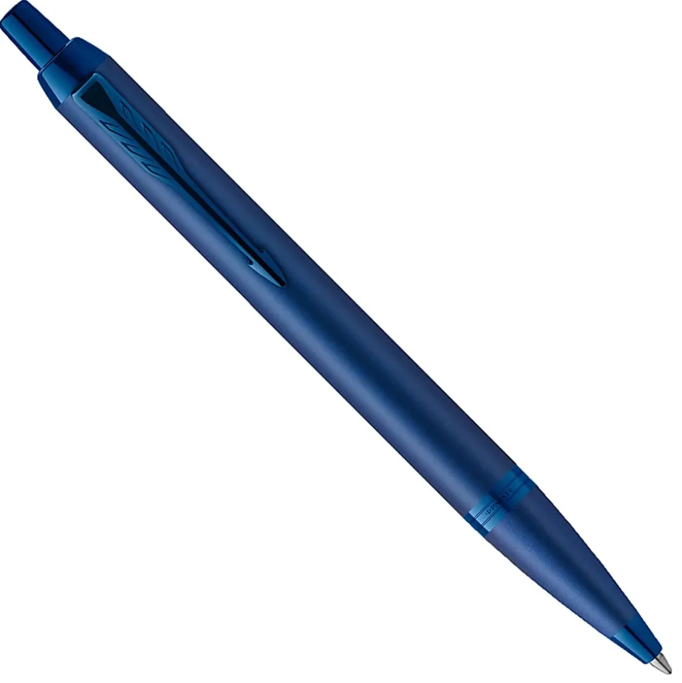Parker® IM Ballpoint Pen, Medium Point, 0.7 mm, Monochrome Blue Barrel, Blue Ink